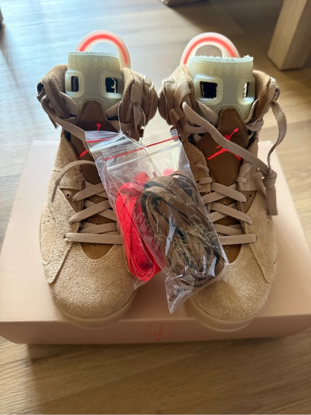 Nike Air Jordan 6 Retro Travis Scott British Khaki DH0690 200 Men’s Size 7 New